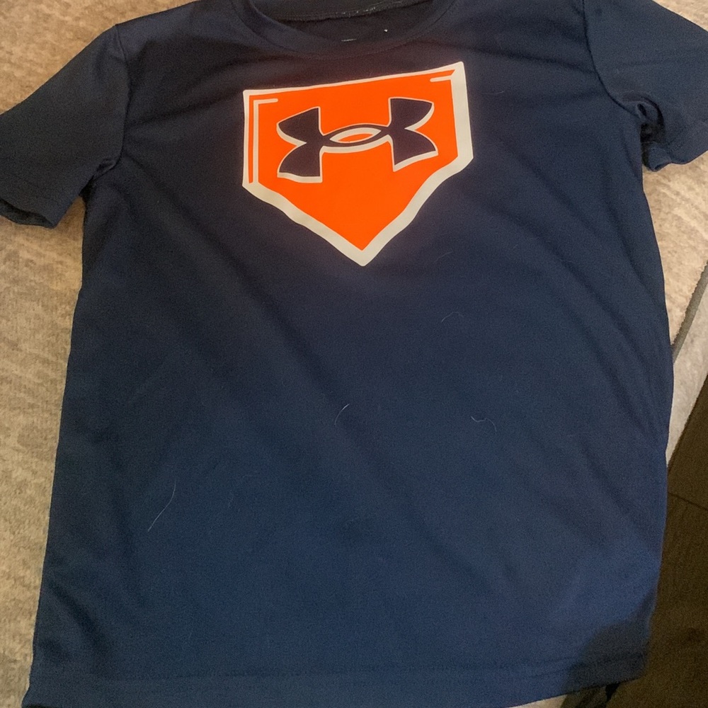 Boys navy under armour